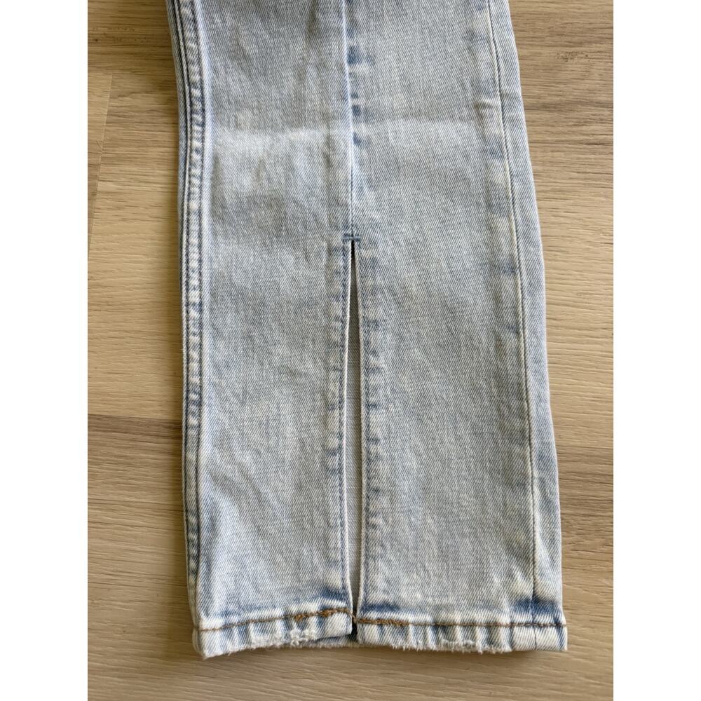 NWT Abercrombie & Fitch Skinny High Rise Split Vent Hem Jean Womens Size 29/8L - Picture 7 of 11